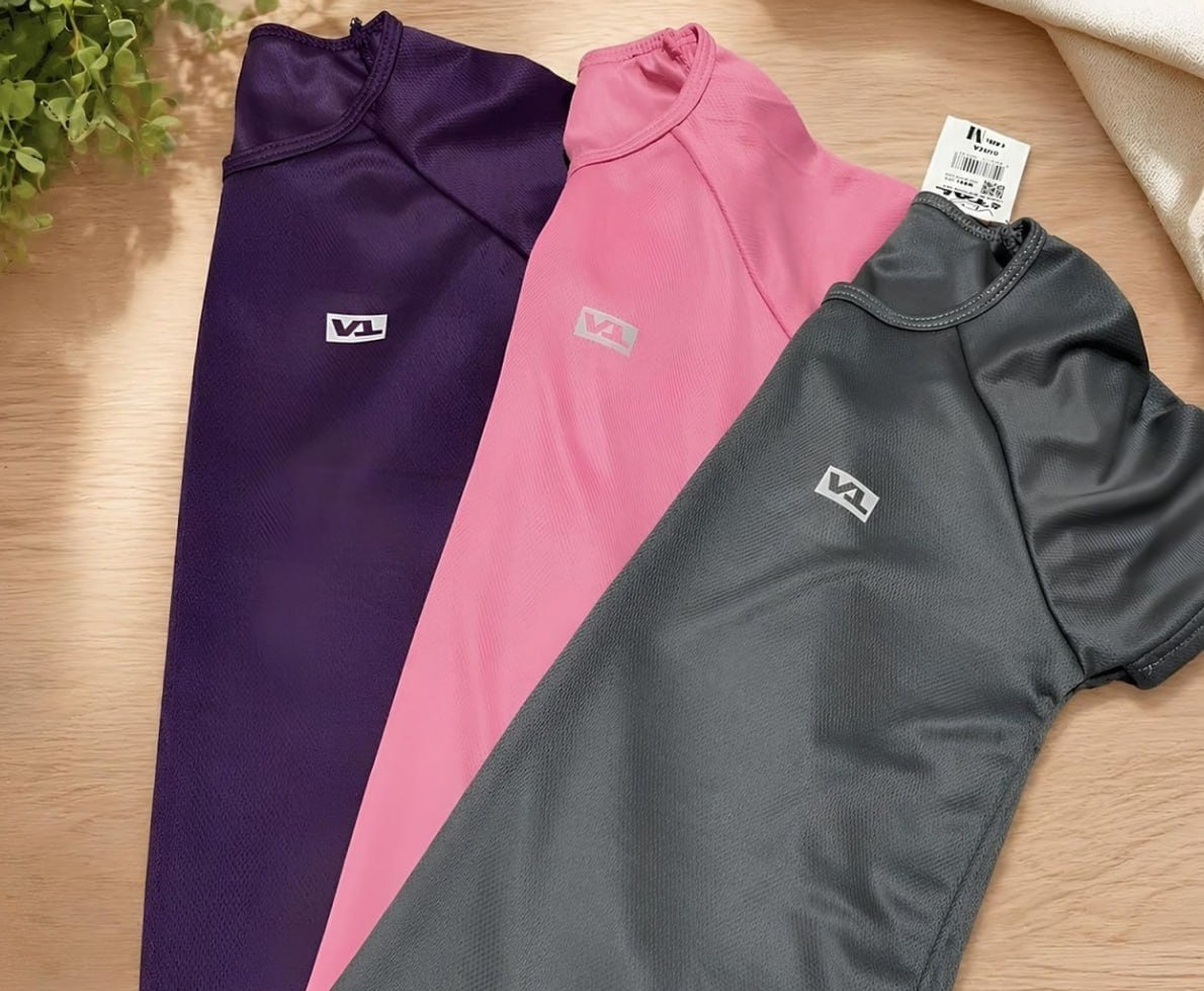 Kit 4 Blusas Femininas Fitness Dry Fit