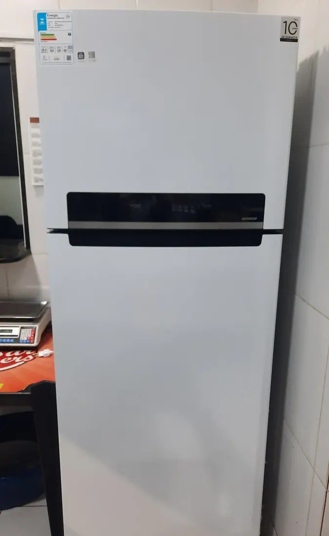 Geladeira Midea Frost Free Duplex 491L Inverter com Wi-Fi, Branca
