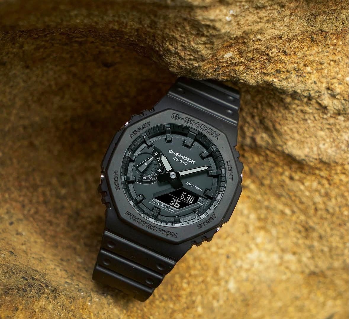 Relógio Casio G-shock Ga-2100 Carbon