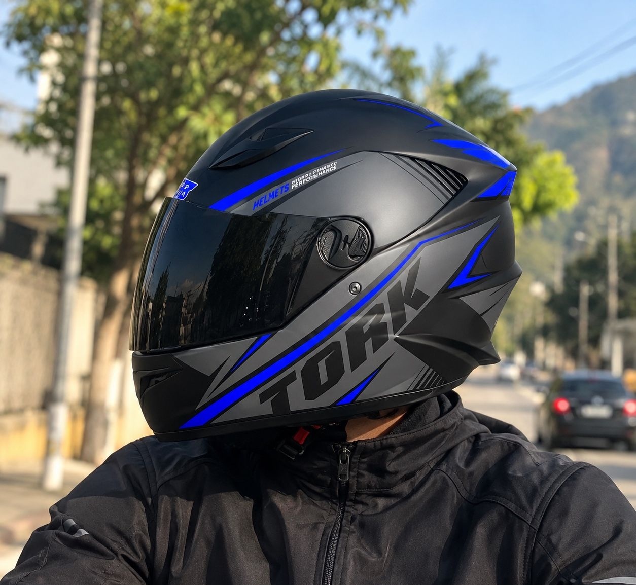 Capacete Moto Pro Tork Fechado Viseira Fumê 4 cores