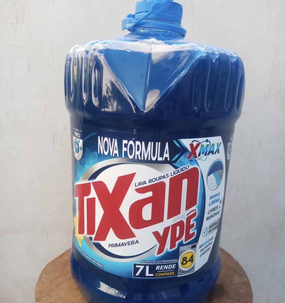 Lava Roupas Líquido Tixan Ypê Primavera 7 Litros