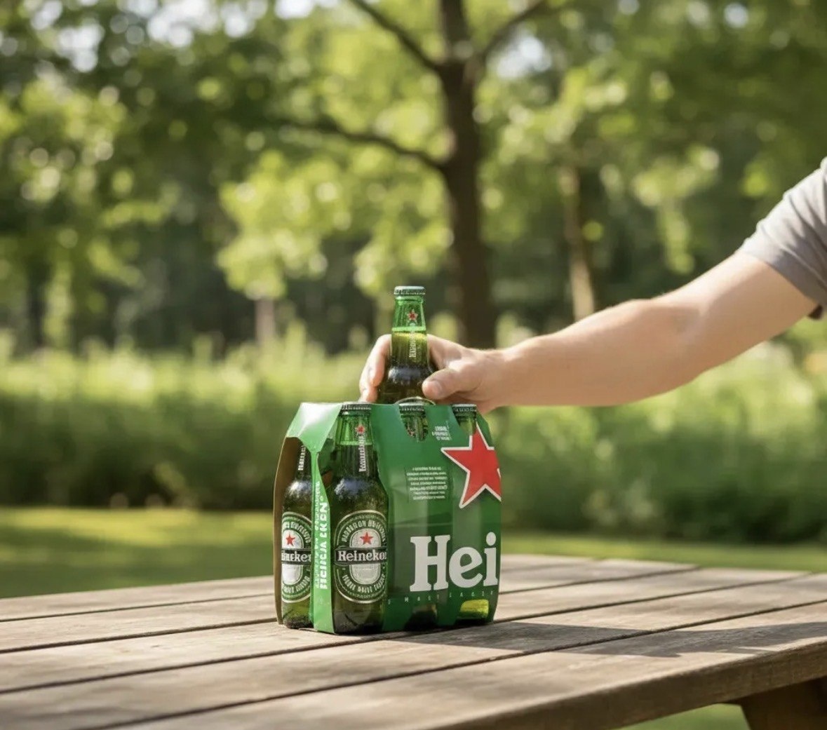 Cerveja Heineken Premium Garrafa 6 Long Neck 330ml