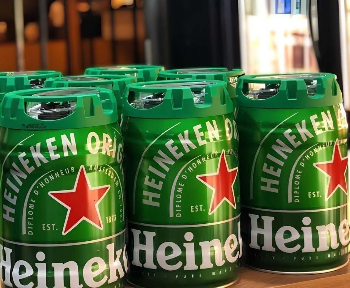 Cerveja Premium 5L Barril Heineken