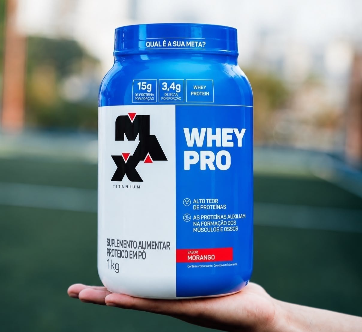 Whey Pro Max Titanium Concentrado 1kg