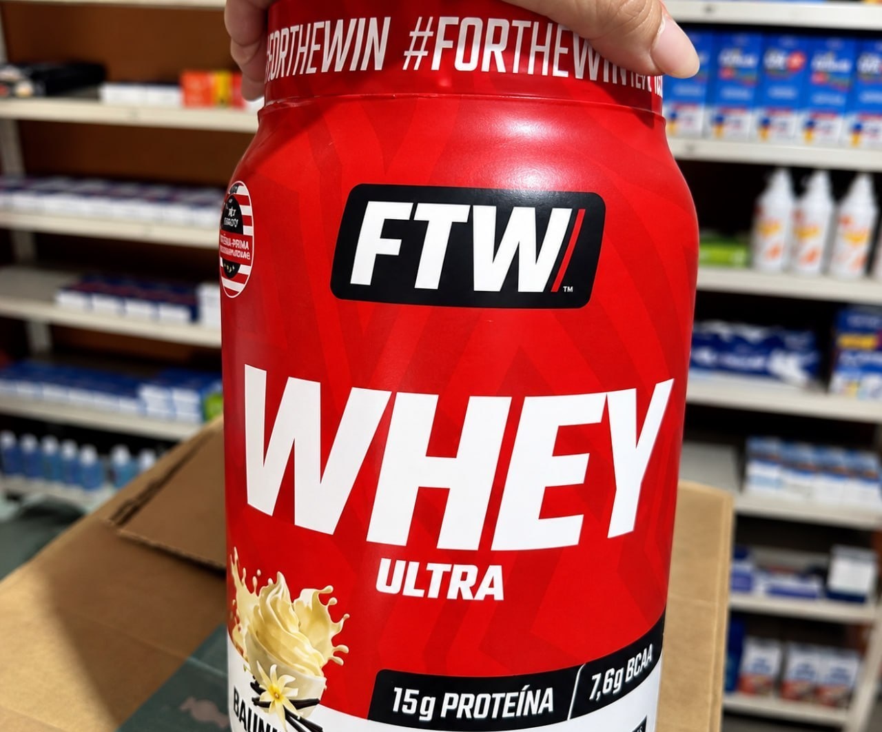 Whey Protein FTW Sabor Baunilha 900g