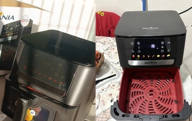 Air Fryer Britânia 6,5L 1700W 8 Funções