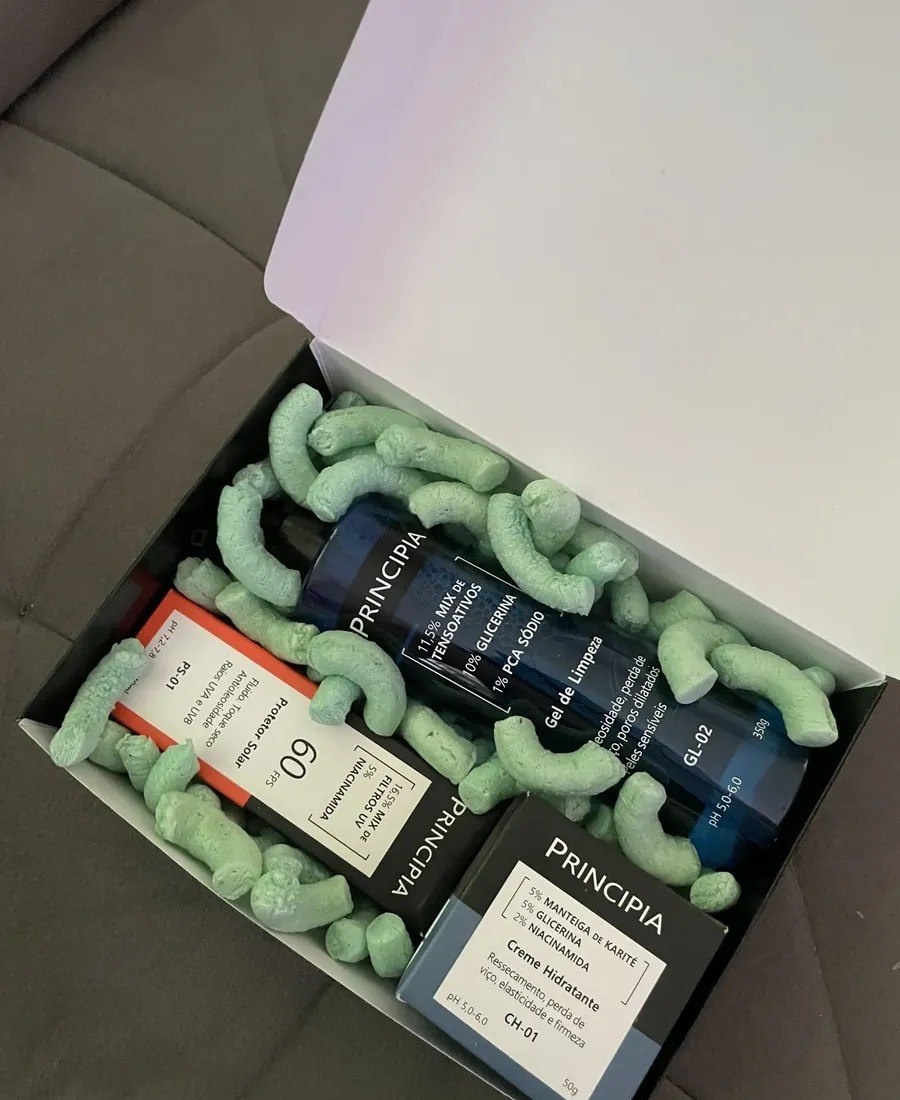 Kit Principia Skincare para Pele Sensível  Protetor Solar FPS 60