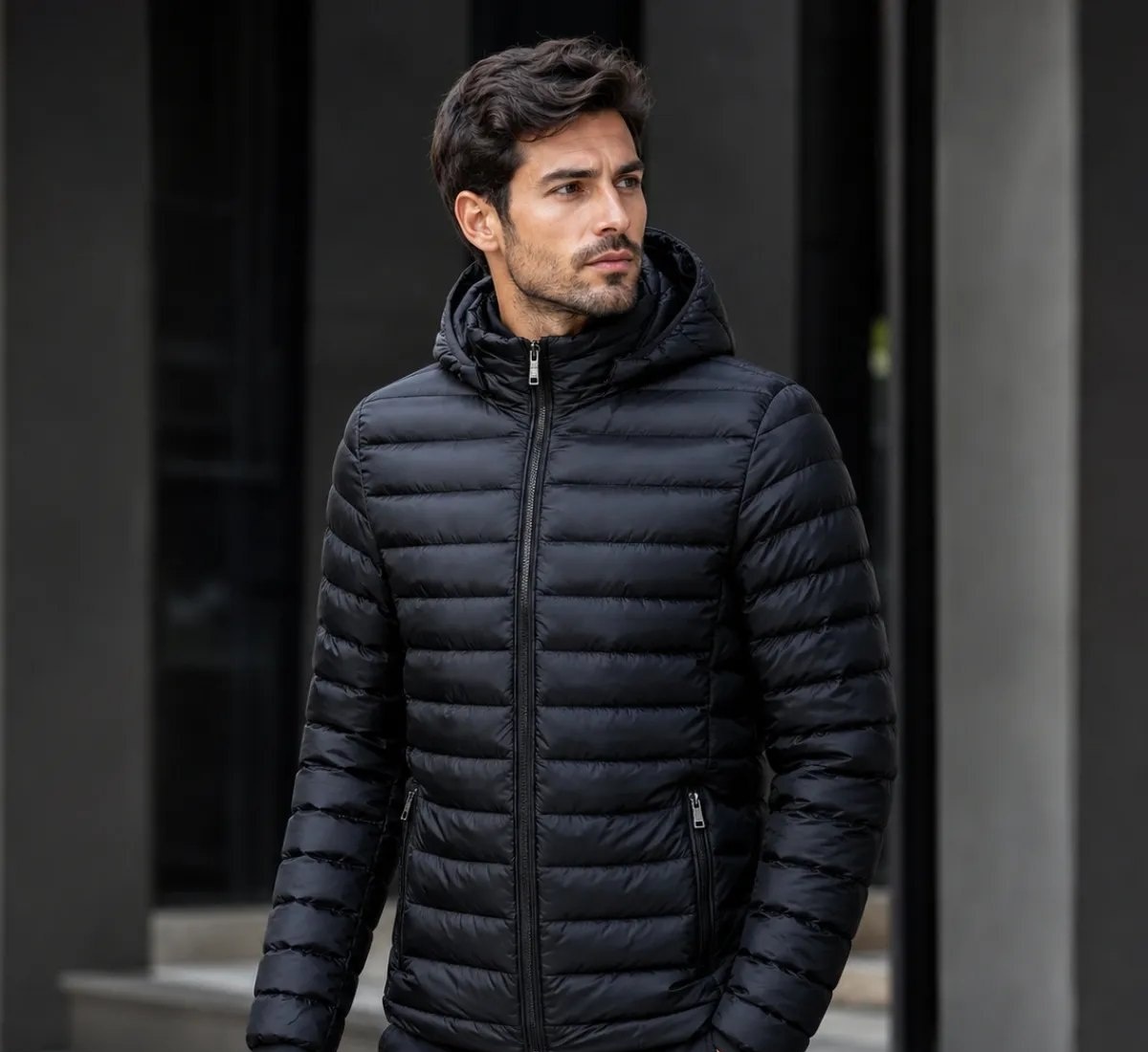 Jaqueta Masculina Puffer Corta Vento Bobojaco Blusa De Frio