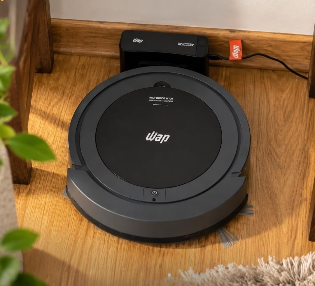 WAP Robô W200 Aspirador Robô 3 em 1 Bivolt