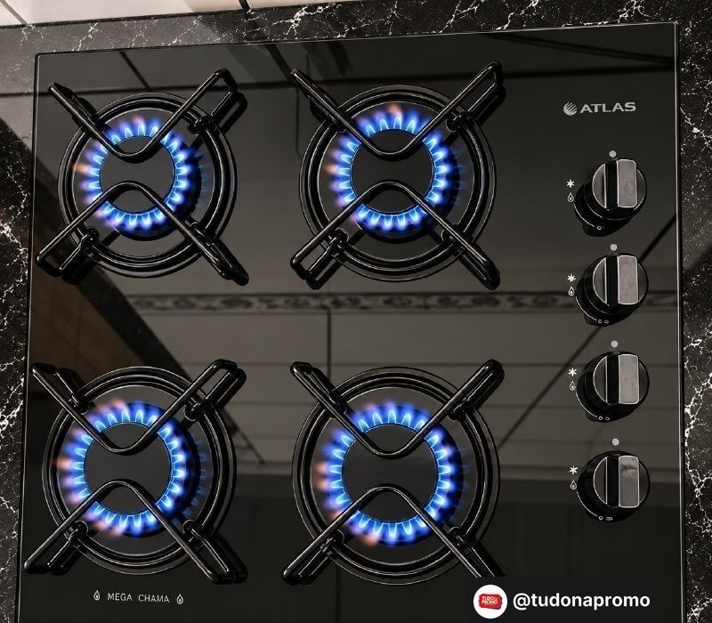 Cooktop 4 Bocas Atlas Agile Up