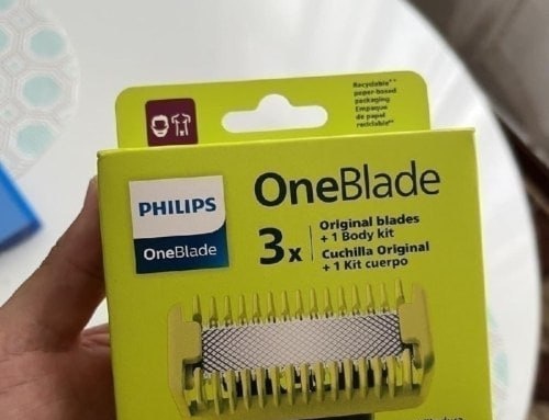 03 un. Lâminas de Reposição  2 pentes Philips OneBlade