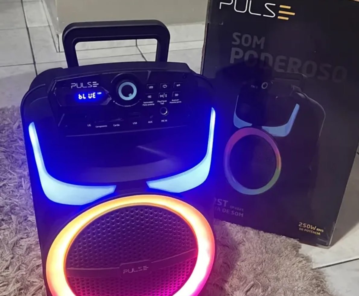 Caixa de Som Pulse Burst 250W