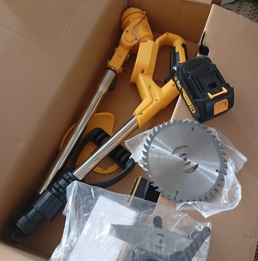 Roçadeira Aparador Grama A Bateria 21v 750w