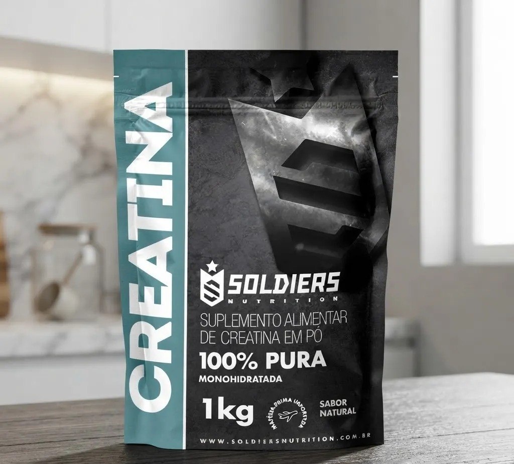 Creatina Soldiers Nutrition Em Pó 1kg