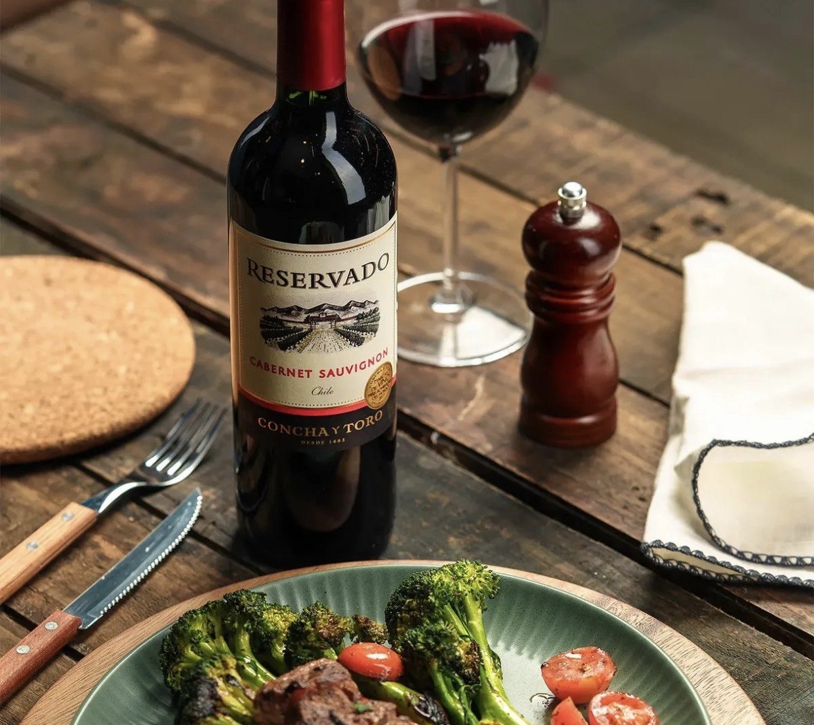 Vinho Chileno Tinto Concha Y Toro Reservado Cabernet Sauvignon 750ml