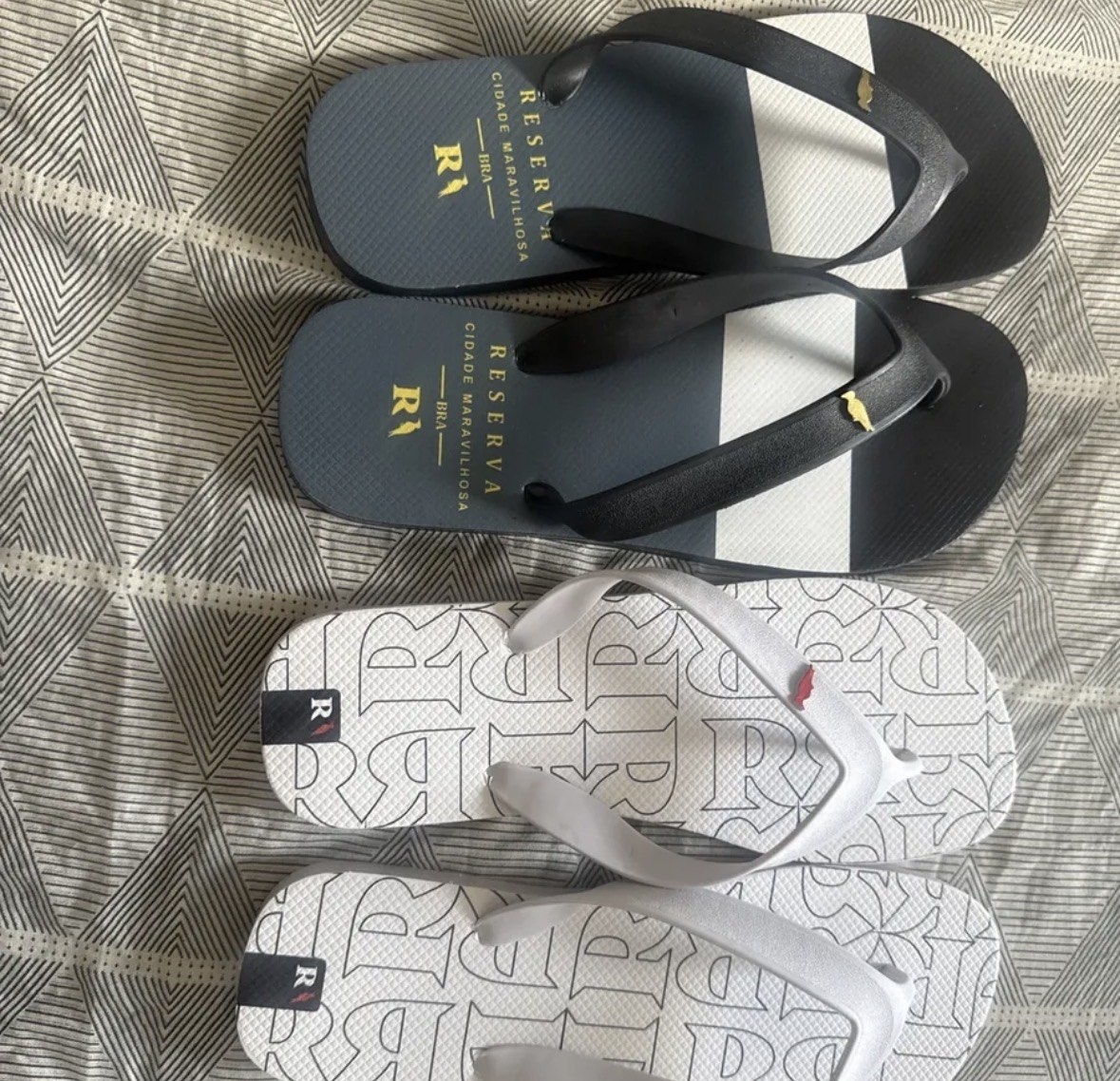 Kit 2 Pares Chinelo Masculino Reserva Confortável E Macio