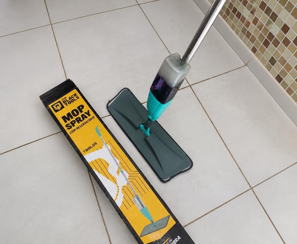 Mop Spray Rodo com Reservatório The Black Tools