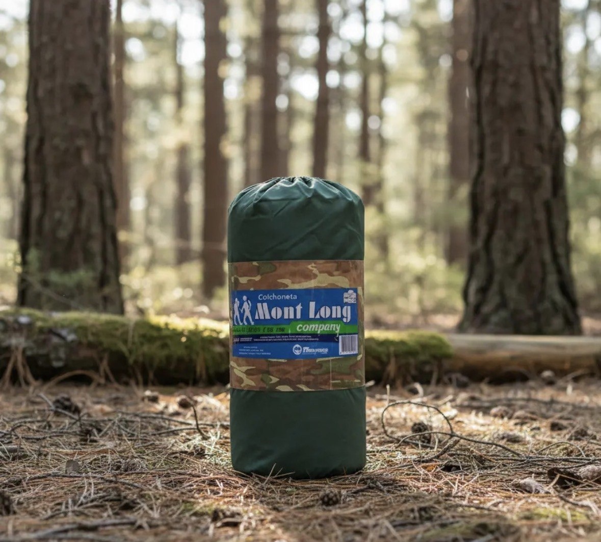 Colchonete Camping Acampar Solteiro Compacto Para 1 Pessoa