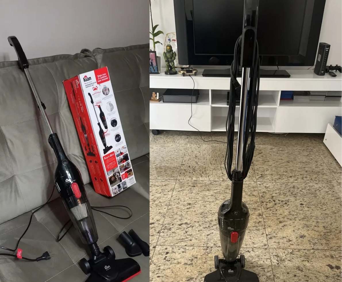 Aspirador de Pó 3 em 1 1300W Kian 127V