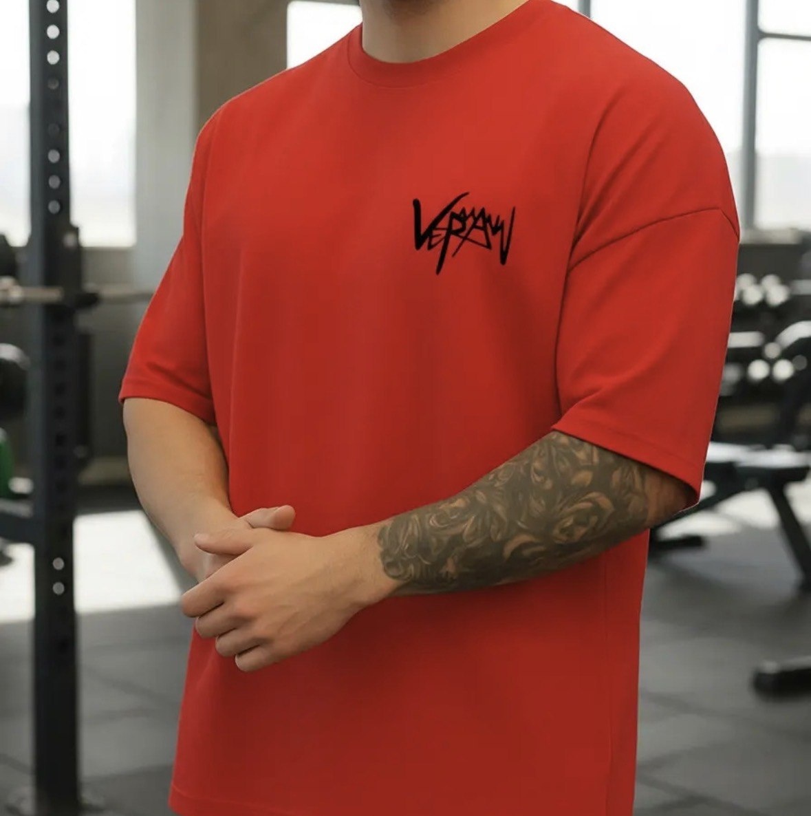 Camisa Oversized Tamanho Grande Academia Treino Camisão