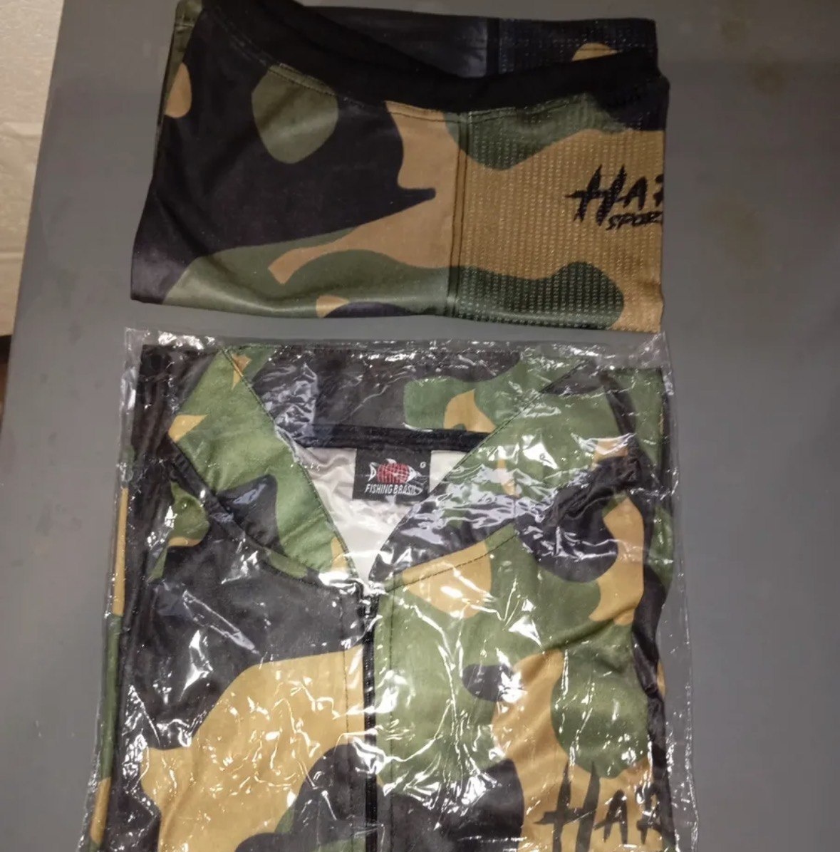 Kit Camiseta De Pesca Black  Bandana Proteção Solar Uv50