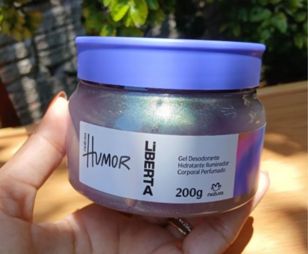 Gel Hidratante Iluminador Corporal Humor Liberta 200g