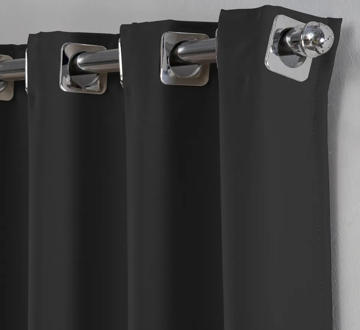 Cortina 2.00 x 1.80 m Blackout Blecaute Preto