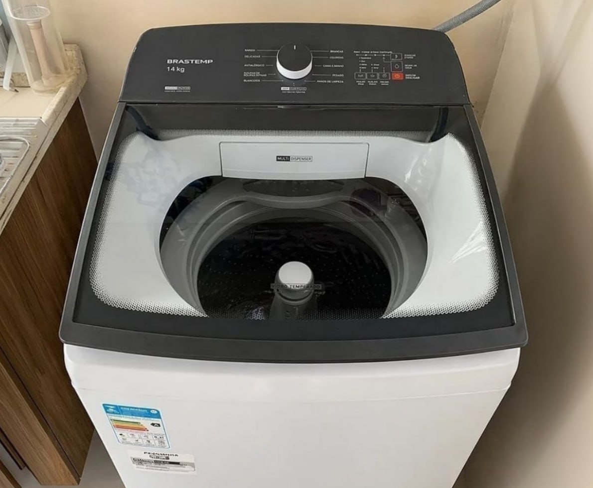 Máquina de Lavar 14kg Smart Sensor Ciclo Brastemp