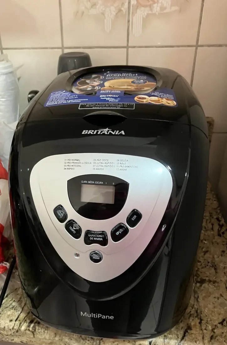 Panificadora Britânia Multipane 12 Programas 550W