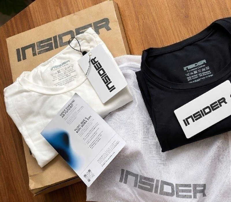 Camiseta Tech Light Insider 3 cores