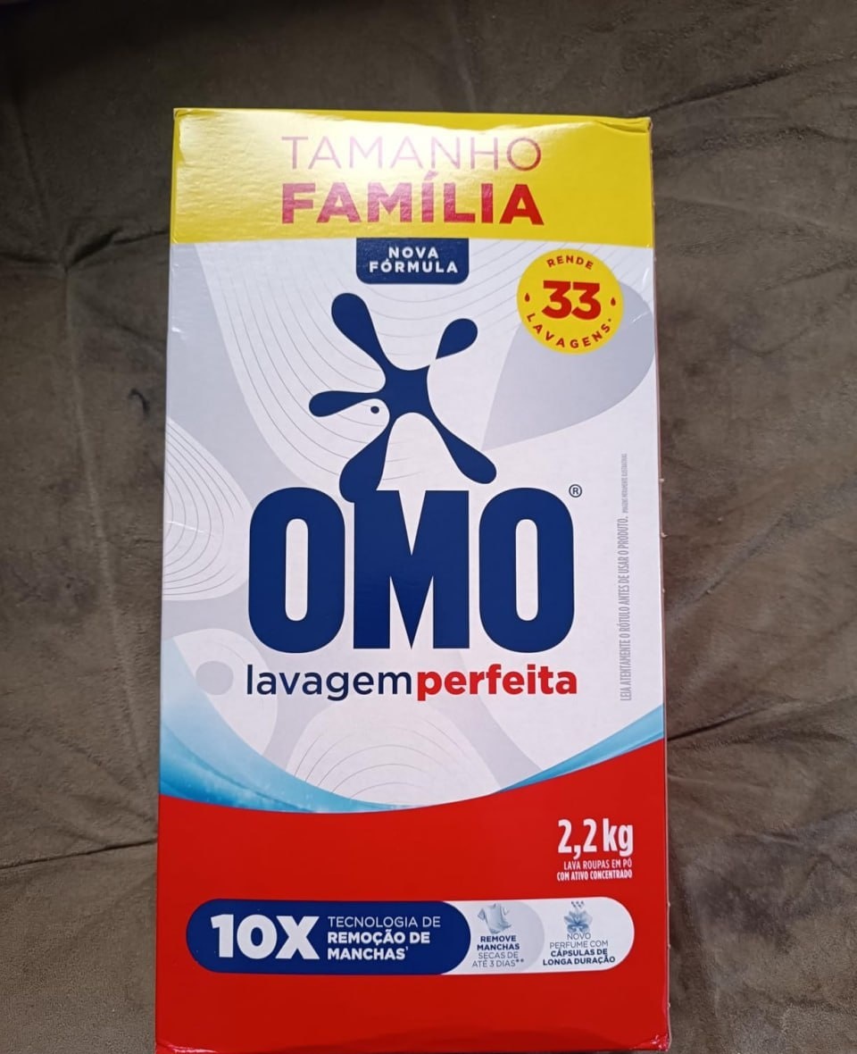 OMO Sabão Em Pó Lavagem Perfeita 2.2Kg
