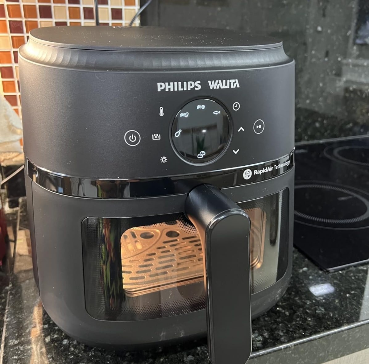 Fritadeira Air Fryer Philips Walita Série 2000 1700W 6,2L 127220v