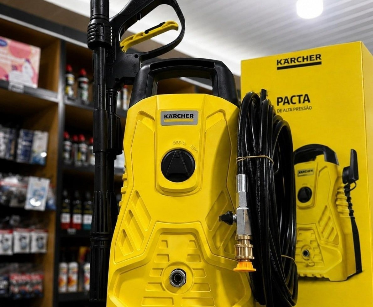 Lavadora de Alta Pressão Kärcher Compacta 1.500 PSI 1400W 300Lh 127v