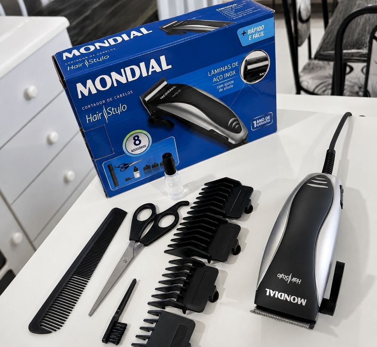 Cortador de Cabelos Hair Stylo Mondial 220V