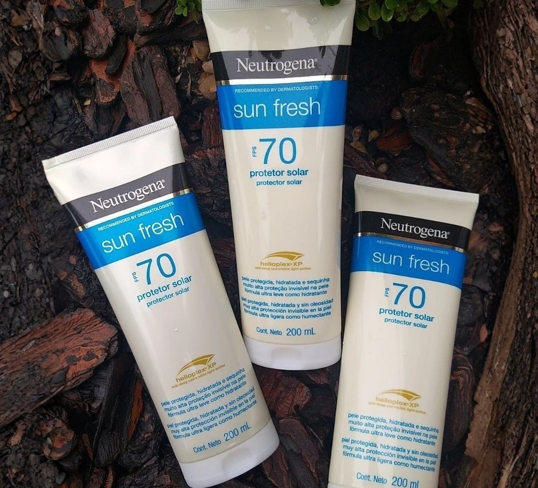 Neutrogena Sun Fresh Protetor Solar Corporal FPS 70 200ml
