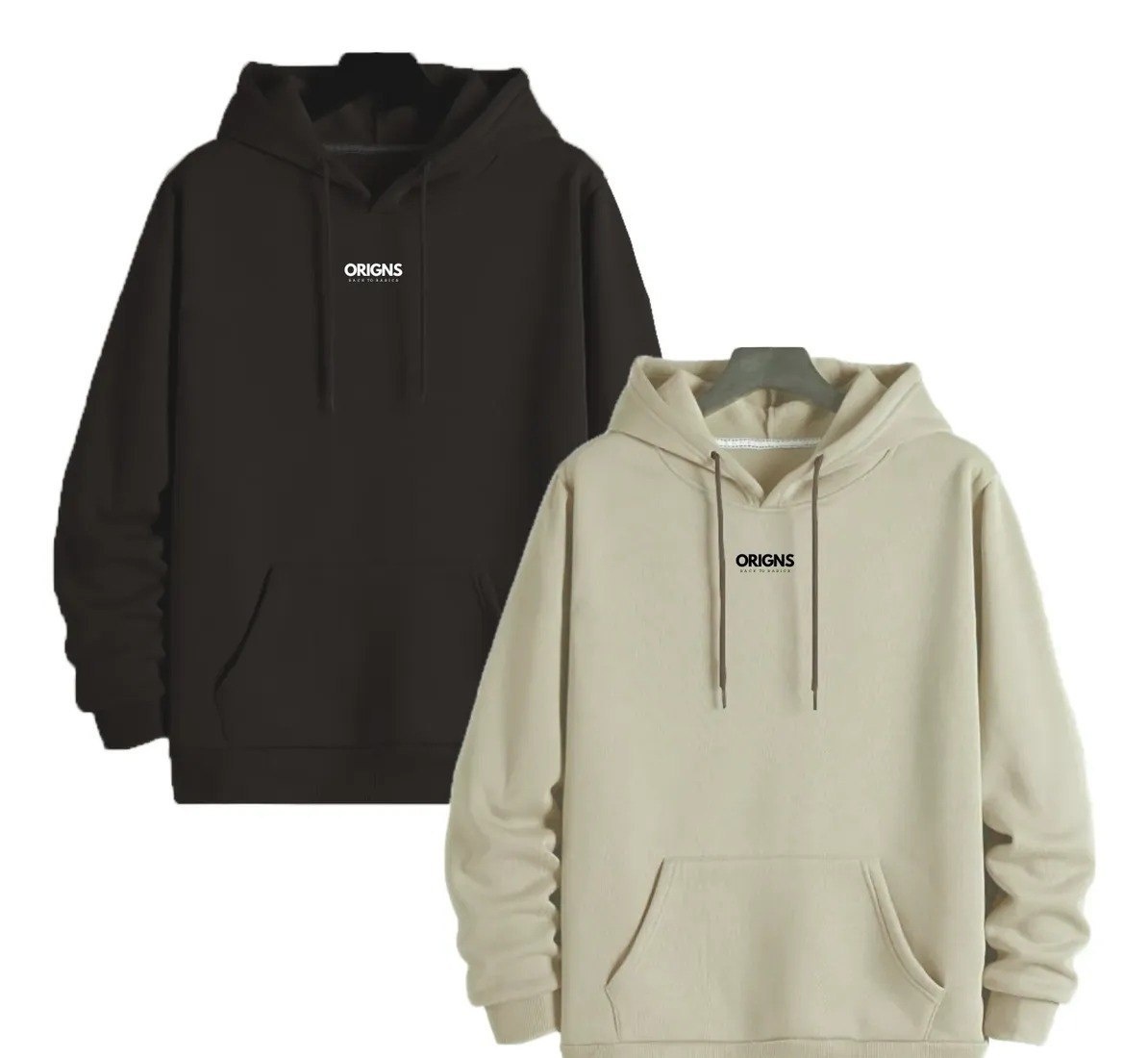 Kit com 2 Blusas de Moletom Masculino