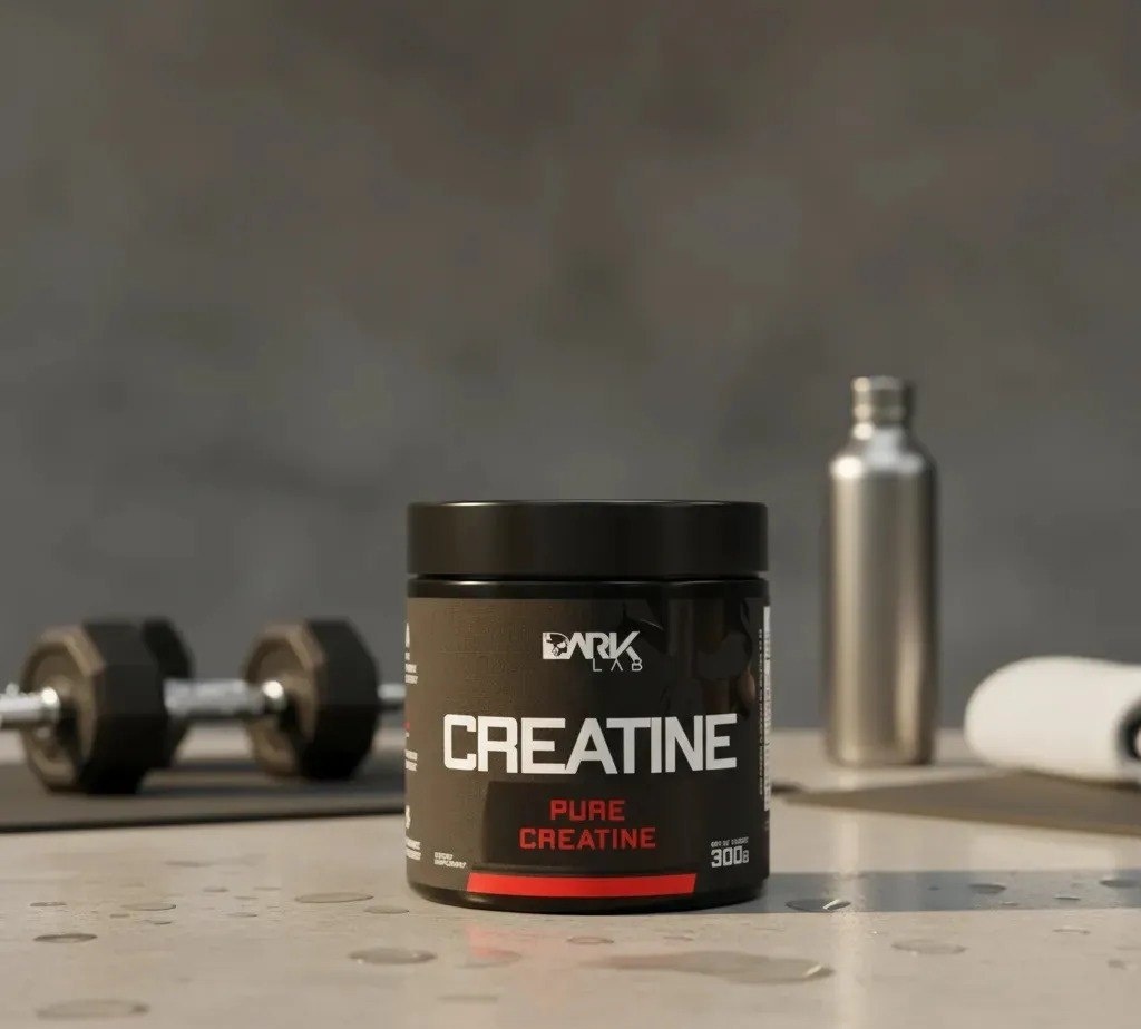 Creatina Monohidratada em Pote 300g 100 Pura Dark Lab