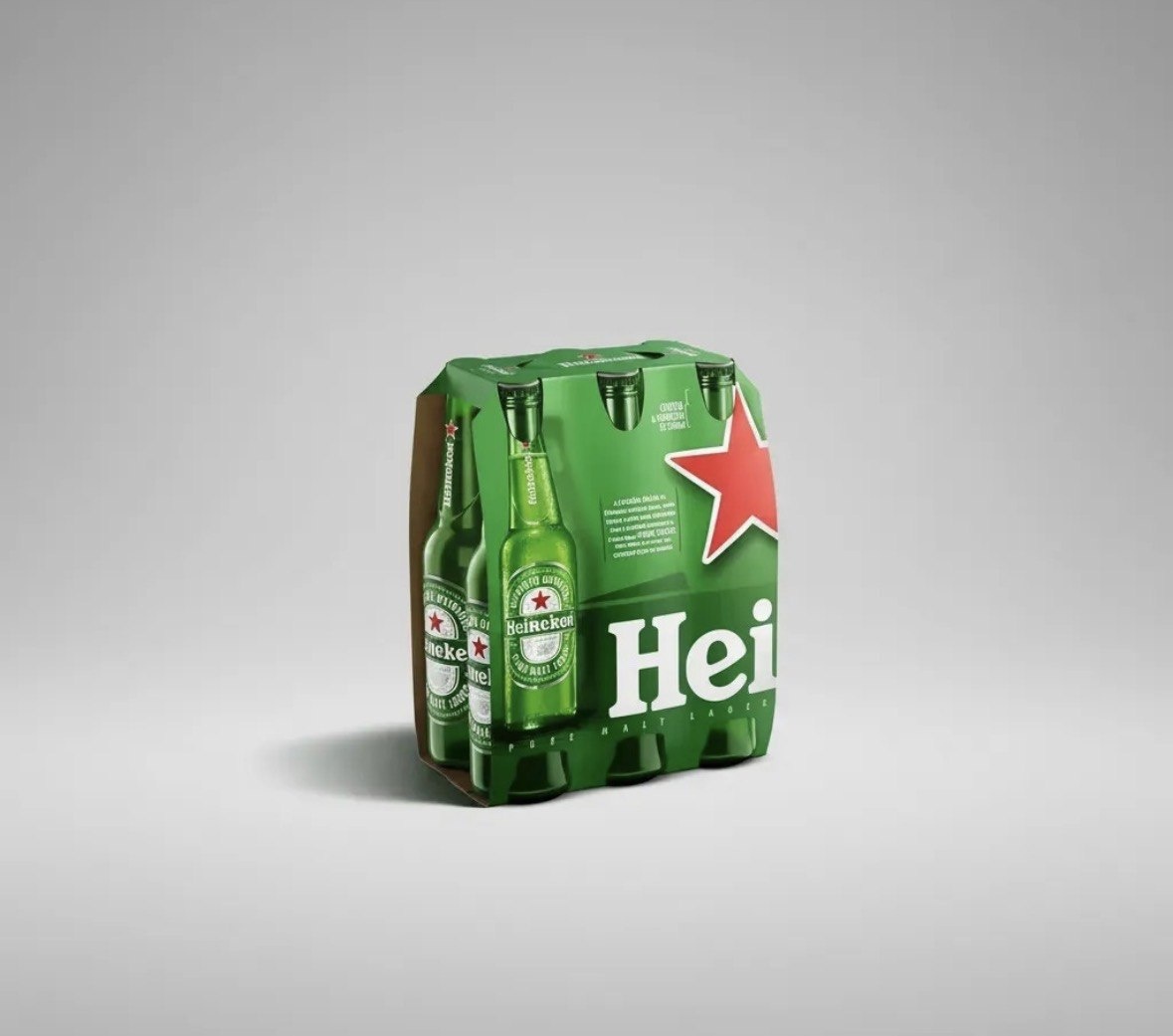 Cerveja Heineken Premium Garrafa 6 Long Neck 330ml