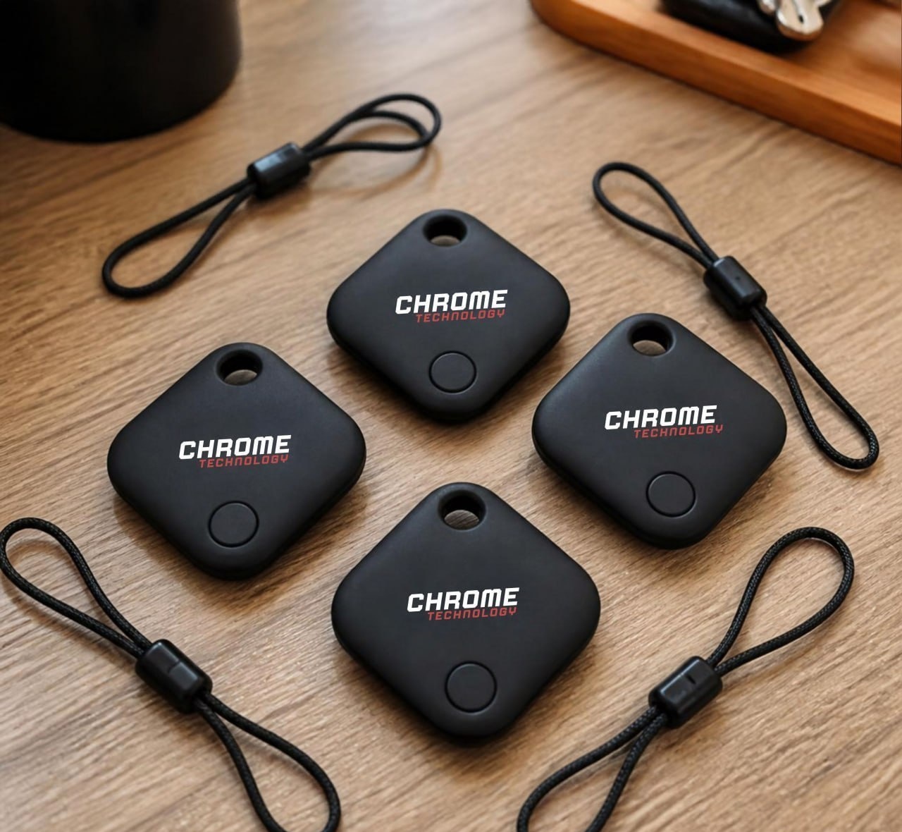 Kit 4 Chaveiro Localizador Smart Tag