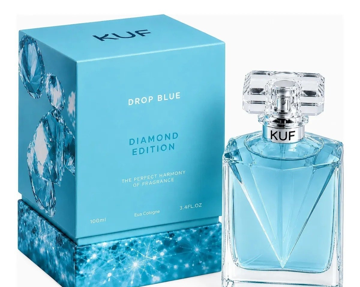 Perfume Feminino Kuf Drop Blue Diamond 100ml Importado