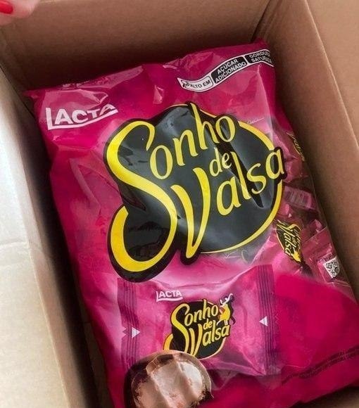 Bombom Sonho de Valsa 20g  Pacote 1kg