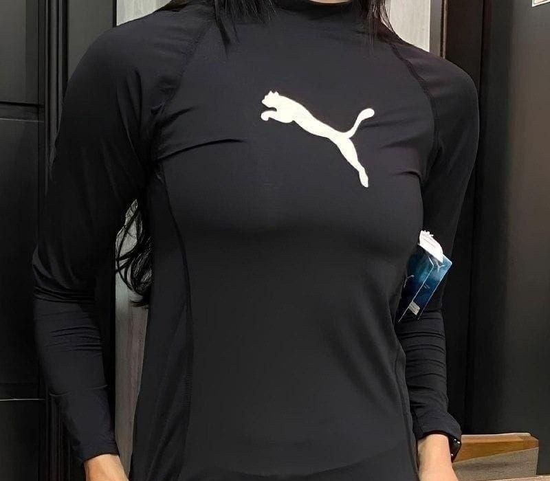 Camiseta Térmica Puma Manga Longa Proteção UV 50