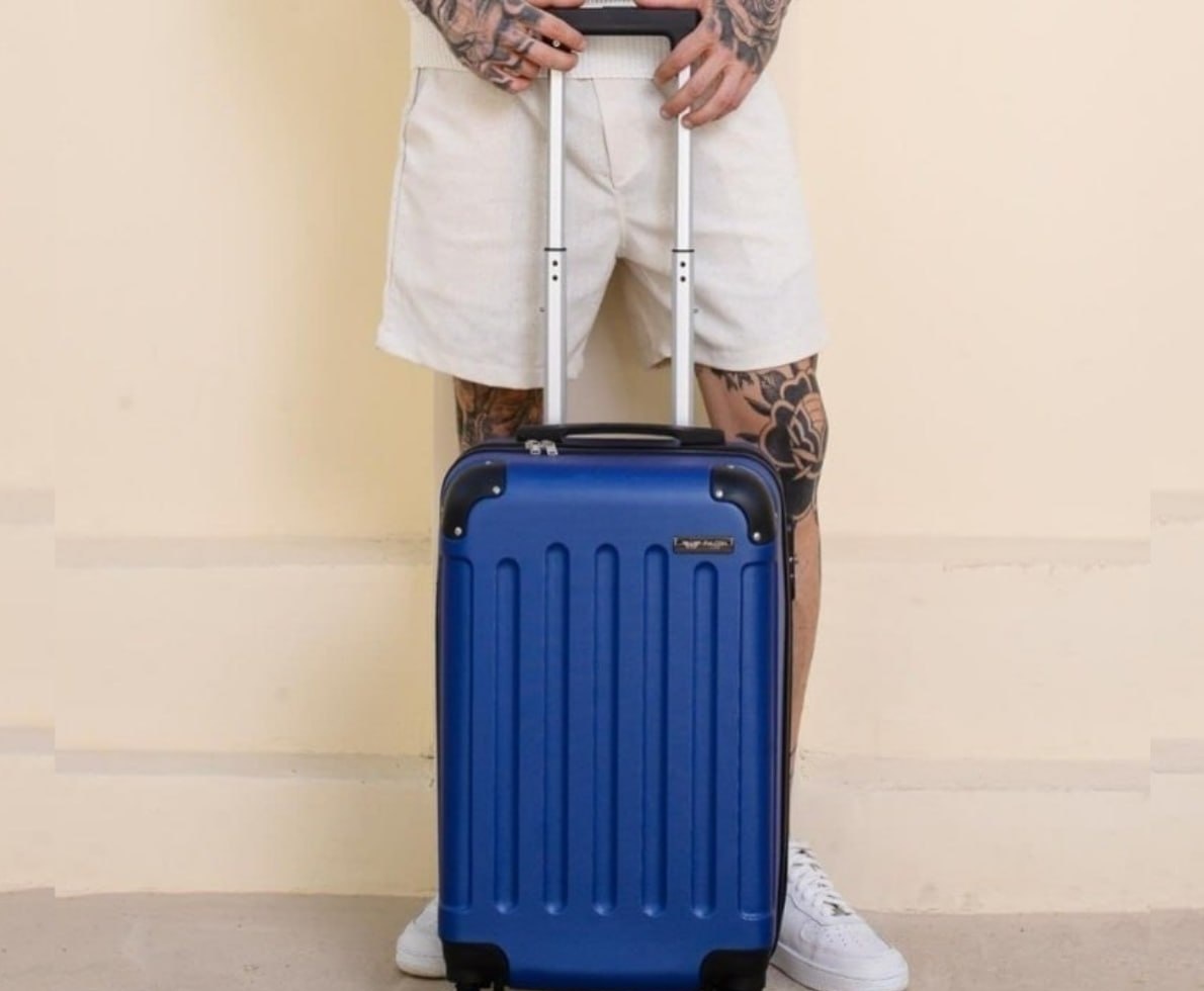Mala de Viagem Bordo Pequena 10kg Cadeado ABS Rodinhas 360º