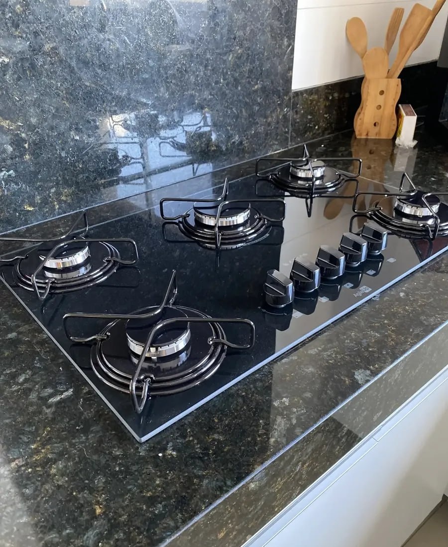 Cooktop 5 Bocas A Gás Atlas Agile Up Mega Chama