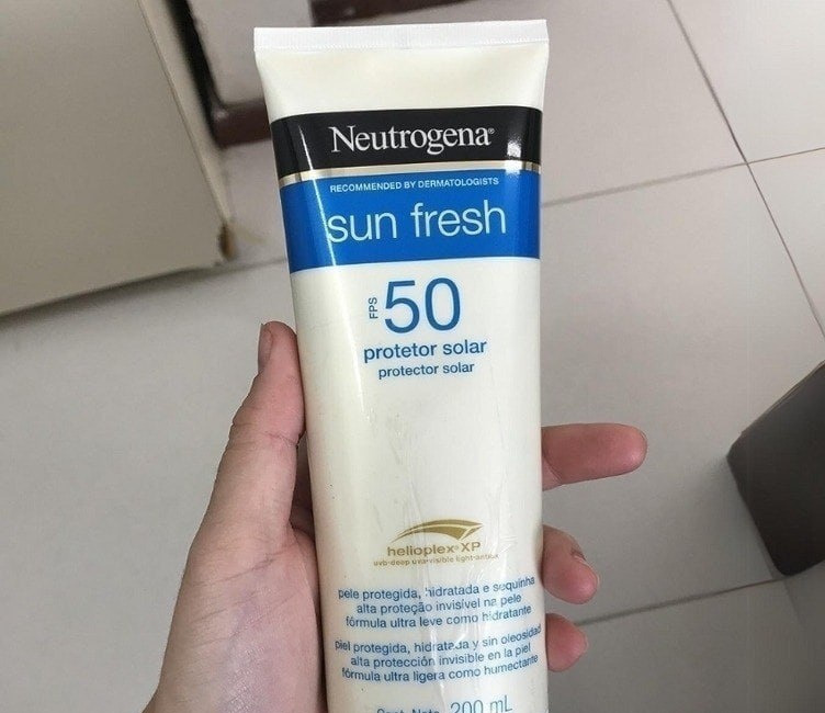 Neutrogena Sun Fresh Protetor Solar Corporal FPS 50 200ml