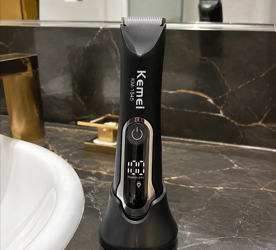Máquina Kemei KM-1845 Sem Fio Recarregável