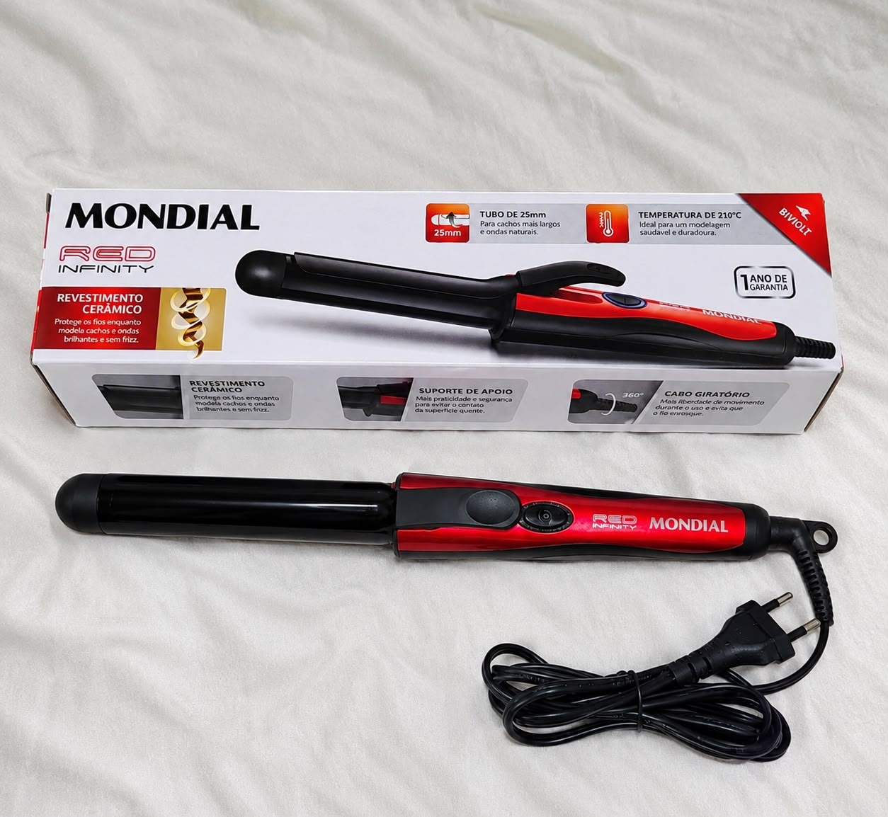 Modelador de Cachos Infinity Mondial 55W EM-12