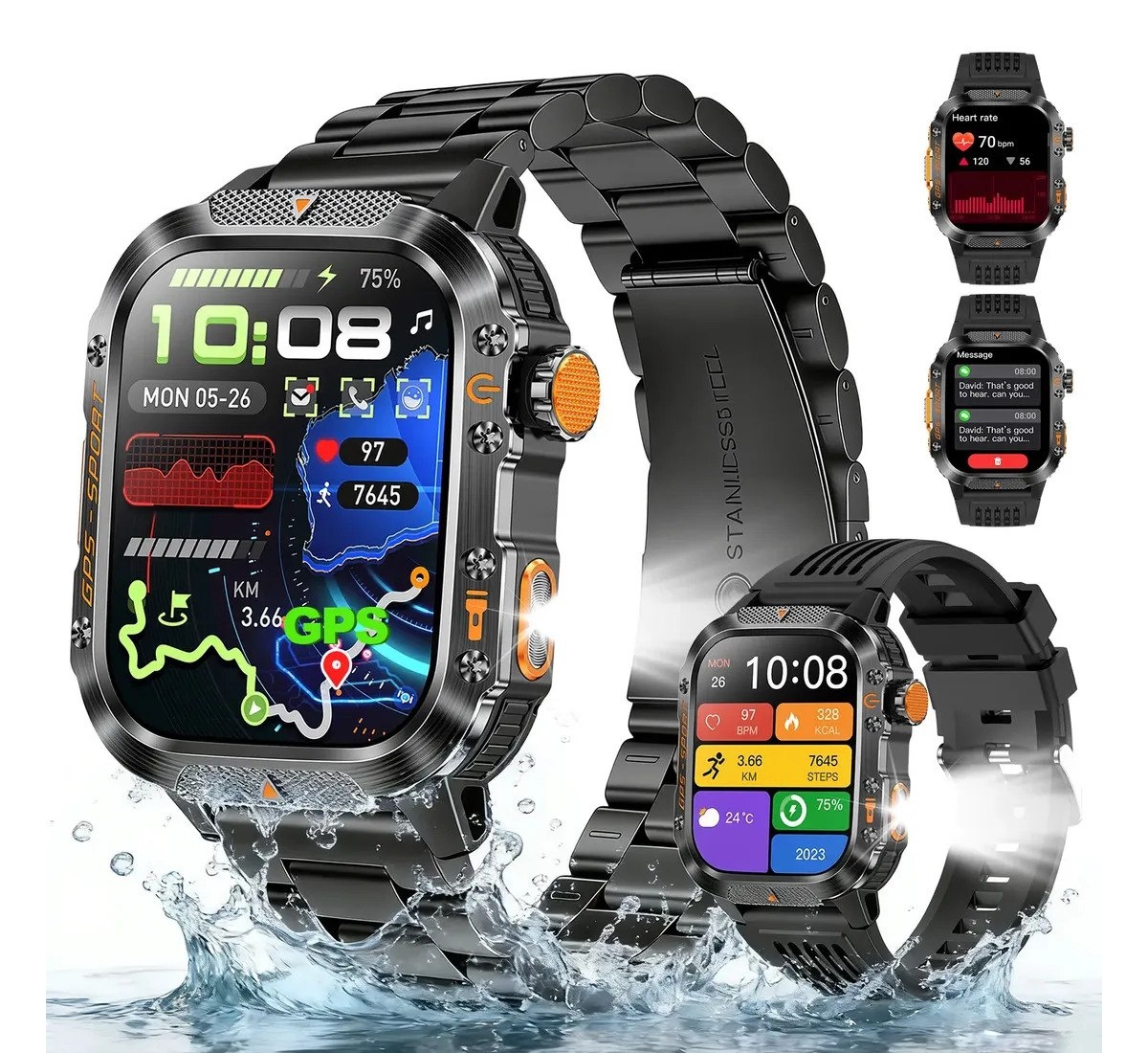 Relógio Inteligente Smartwatch GPS Autônomo NOVANTE