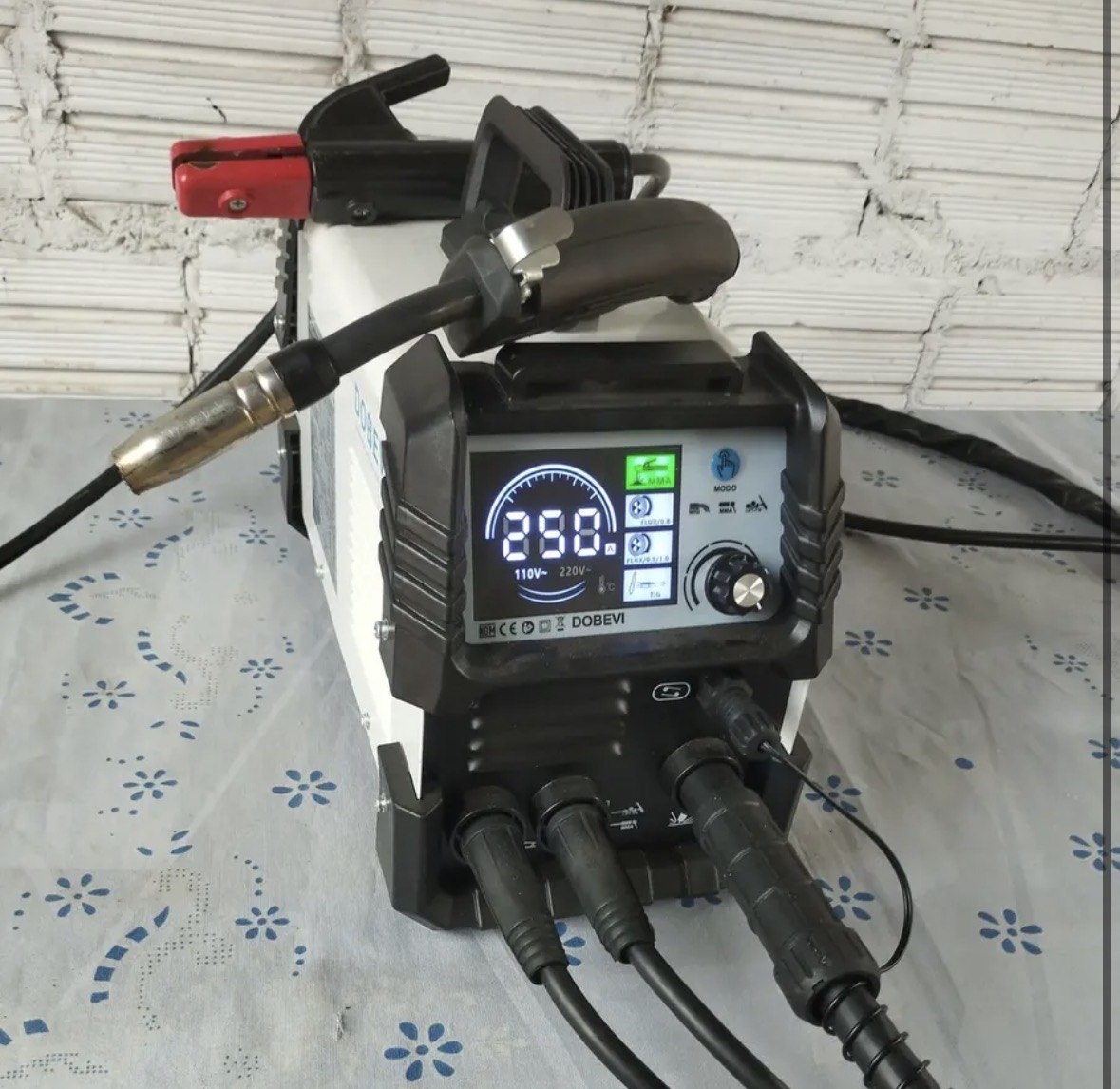Máquina Solda Sem Gás Bivolt Mmamigtig 3 Em 1 Clcd Dobevi