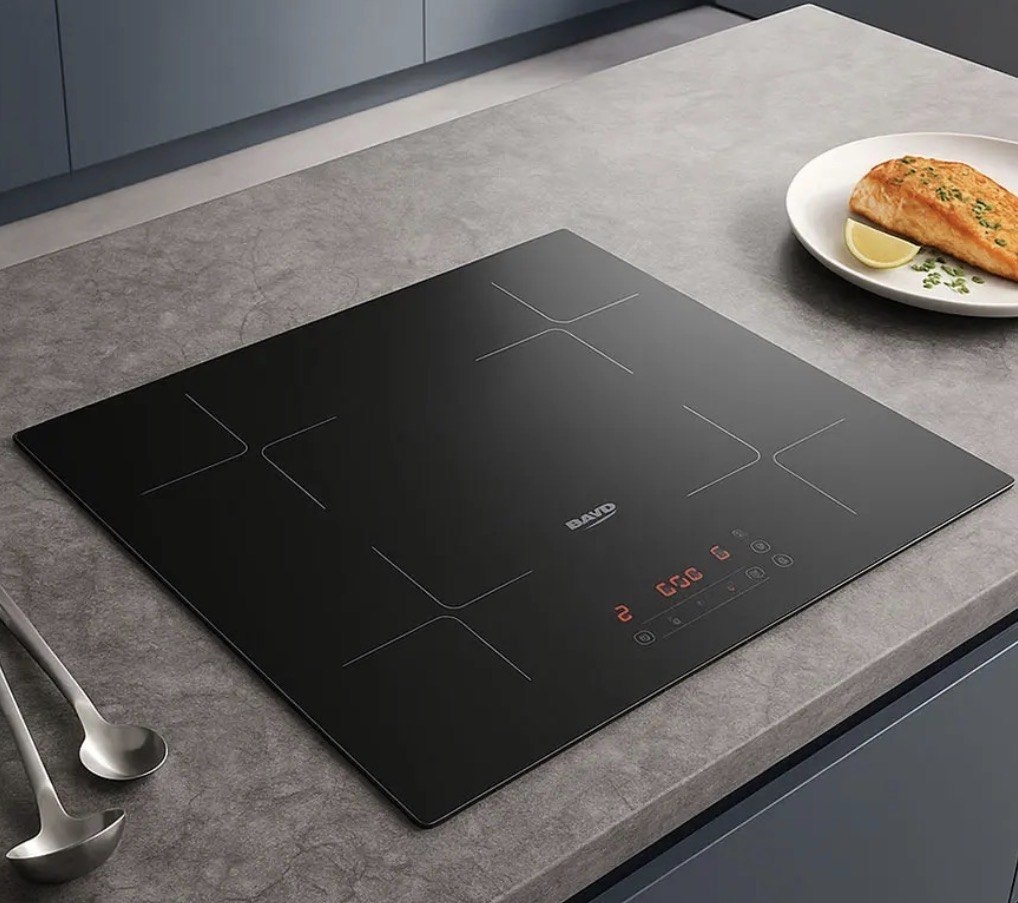Cooktop Dako Supreme de Indução 4 Bocas Preto para Embutir